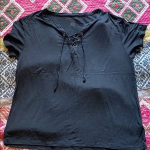 AMERICAN EAGLE TIE TEE